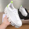 Men's Designer Lace-up Casual Shoes Greca Labyrinth Chunky Sneakers Black White Thick-soled Greek-key Motif Round Toe Multicolor Platform Trainers