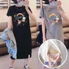 マタニティトップスティー豊富な夏の服ママファッション漫画Tシャツ快適なドレス便利な母乳育児マタニティドレス231006