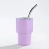 Kupalar 2oz Çift Duvar Paslanmaz Çelik Mini Tumbler Shot Cam Termos Şişesi Kapak ve Sipariş Ev Çubuk Çift Katmanlı Yalıtım 231009