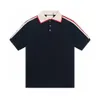 T-shirts pour hommes Polos T-shirts Col rond brodé et imprimé style polaire vêtements d'été avec street pur coton d1eq