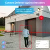 ZOSI C296 5MP PTZ Camera Wifi Person Vehicle Pet Package Detect Wireless CCTV Video Surveillance Camera Home Security Protection