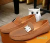 Monte Carlo Moccasin slipon loafers designer män klär skor med damare mönster slock spänne lur louisely handväska vuttonly crossbody viutonly vittonly