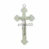 Anhänger Halsketten GroßhandelDIY Zubehör für Schmuck Kreuz Jesus TagWeihnachtsgeschenke Zinklegierungsmaterial Herstellung Schmuckherstellung14,5 cm x1009