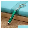 Cat Toys Cat Toys Mini Red Laser Pointer Pen Key Chain Funny LED Light Pet Keychain Keyring For Cats Training Spela Toy DH0185 Drop Del Dheoh