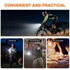 Bike Lights Front Bicycle Rear Taillight Rechargeable Headlight LED Flashlight Lantern Lamp Safety Ciclismo 231009