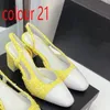 Casual Shoes Sandal Designer Slingback Shoes Leather Thick Heel High Heels Belt Buckle Sandals Fashion Sexy Bar Party Women's Shoes Ny High High Heeled Shoes Leather Sole