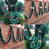 Kerstdecoraties 2m Garland Home Party Muur Dor Decor Kerstmis ornamenten Tinsel Strips met Bowknot voor Bar Decoration Supplies