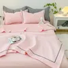 Set di biancheria da letto Set trapuntato estivo trapuntato in stile coreano Trapunta trapuntata in filato a bolle principessa per coperta doppia skinfriendly 231009