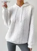 Kvinnors luvtröjor Sweatshirts Autumn Winter Women Casual Long Sleeve Tops Loose Pink Sweatshirt Korean Fashion Pullovers 231009