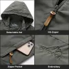 Men s Jackets Windbreaker Men Tactical Jacket Waterproof Outdoor Hooded Coat Sports Military European Size S 7XL Field Climbing Thin Outwear 231009