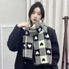 Winter Scarf Women Luxury Brand Classic Fashion Scarf Lattice Pashmina Soft Shawl Wraps Foulard Female Cashmere Scarf