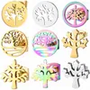 Stud Earrings Fashion Life Of Tree Jewelry Wholesale Stainless Steel Set 12 Pairs Lot Ear Piercing Women Accessories Girls Gifts