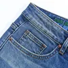 Jeans da uomo Original Fashion Brand Youth Denim di alta qualità Pantaloni comodi slim fit elasticizzati con orecchie rosse