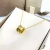 Designer S Sieraden Hoge Versie Nieuwe Kleine Man Titanium Stalen Ketting Vrouwelijke Mode Populaire Sleutelbeenketting Netto Rood