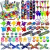 Party Favor 120 PCS Toy Sortment Classroom Rewards Bulk Toys Birthday Goodie Bag Filler Box Presents for Boys and Girls