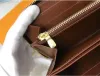 Tasarımcı Çanta Cüzdanları Lüks Çanta M60017 Kadın/Erkekler Anahtar Para Çantası Lady Poke Kart Tutucu Üst Kalite Deri Lüks Para Çanta Kart Kart Geri Tote Çanta 0198