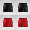 Underpants 4pcs/lot Mens Boxer Shorts Ice Silk Men Panties Seamless Sexy Underwear Man Male Ultra-thin Breathable Briefs