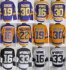 CCM Hockey Retro 33 Marty McSorley Jersey Retire 22 Tiger Williams 19 Butch Goring 16 Marcel Dionne 30 Rogatien Vachon Vintage classique cousu