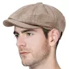 BERETS FASION CASUAL BREATABLE SBOY SPRIN AUTURN RETRO BERET ATS WILD TIDE UNISEX SIMPLE OCTAONAL CAP IP OP CAPS