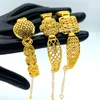 Bangle Vietnamese Bracelet Hollow Flower Geometry Copper Plated Gold Jewelry DD30234