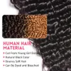 Spetsar peruker Deep Wave Bundles Human Hair Brazilian Weaving 100 Raw Virgin 30 Inch 3 4 Deal Curly Natural 231007