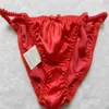 Yavorrs 6 Pieces Pure 100% Silk Women's String Bikini Panties Underwear208m