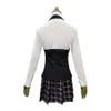 Game Persona 5 Cosplay Queen Makoto Niijima Cosplay Costume School Uniform Outfits Lång ärm Top Halloween Costume för Womencosplay