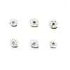 Loose Gemstones 1g(9-16pcs)/Lot 925 Sterling Silver Irreguler Thin Flat Beads 3.5-4.5mm Handmade S925 Shim Bead Spacers DIY Jewelry