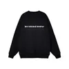 Burbrery Designers Hoodies Mens Letter Hoodie Street Women Autumn Winter Hooded Pullover Fashion Sweatshirts Loose Hooded Jumper Tops Clothing size M-3XL