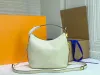 2023 Fashion Leather Handbag Luxurys Designer Bag Plånböcker Luxury One-Shulder Diagonal Väskor Marshmallow Hobo Handväska