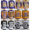 CCM Hockey Retro 33 Marty McSorley tröjor går i pension 22 Tiger Williams 19 Butch Goring 16 Marcel Dionne 30 Rogatien Vachon Vintage Classic Stitched Breable Good