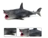 Oenux Savage Marine Sea Life Megalodon Figure Classic Ocean Animals Big Shark Fish Model PVC Collection toy for Kids Gift
