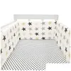 Rails Bed Rails 20030Cm Baby Crib Fence Cotton Protection Railing Thicken Bumper Onepiece Around Protector Room Decor 221119 Drop Delive