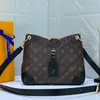 Skórzane torebki torebki na zakupy torebka 45353 Płótno moda Ultra-duża pojemność luksusowy projektant torby na crossbody portfel portfel