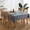 Bordduk Tyg TABLEDKLAD Navy 60 x 104 tum Cocktail Table Lemon Tabellduk Täck Vattentät täckning Vattentät 231009