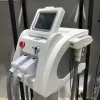 Neueste schnelle und sichere Haarentfernung IPL Hautverjüngung Q-Switch Nd Yag Laser Schmerzlose Entfernung von Tätowierungen 2 in 1 tragbares Schönheitssalon-Hochenergiegerät