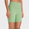 Short actif doux et doux, taille haute, Yoga pour femmes, contrôle du ventre, Fitness, entraînement athlétique, course à pied avec poche intérieure, entrejambe de 6 pouces