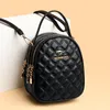 Designer Solid soft leather Small Handbag Female Messenger Tote Sac diamond lattice Shoulder Crossbody Bag for Women