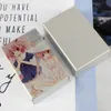 Accendini Portasigarette Anime giapponesi Lega di alluminio Sexy carino animazione Scatola di tabacco Contenitore Scatola di immagazzinaggio Accessori per fumatori HFVU