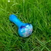 DHL бесплатно новый дизайн ручной работы тяжелые стеклянные курительные трубки Синяя медуза ручная стеклянная трубка аксессуары для курения