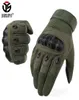 Rękawiczki dotknięte rękawiczki taktyczne Army Paintball strzelanie do Airsoft Combat Antiskid Hard Knuckle Full Finger Rękawiczki Mężczyźni Kobiety 25888582