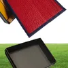 Brand039s Designer кошелек держатель визитной карточки тонкая держатель карт Стильная сумка для тота красная кожаная карманная кошелек мини -кошелек Mini Wallet1682346