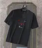 F000enle Mens Designer Band Camisetas Moda Preto Branco Manga Curta Luxo Carta Padrão T-shirt Tamanho XS-4XL # LJS-18