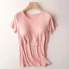 Moderskapstoppar tees plus storlek 3xl sommar amning modal t-shirt för gravida kvinnor postpartum mamma hem tops moderskapsmoder ammande kläder 231006