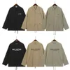 2023新しいデザイナーメンジャケットDuplex Coach 3M Recretive Letter Windbreaker Ins High Streetファッションメンズコート女性ボタンジャケットカップルコート