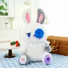 Nouveau Triste lapin poupée en peluche jouet créatif jeter oreiller poupée saisir Machine poupée