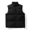 Gilets pour hommes Hommes gilet veste chaude sans manches vestes automne hiver imperméable à l'eau fermeture éclair manteau col roulé décontracté marque gilets veste femmes hommes quotidien 231009