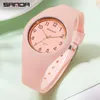 Relógios de pulso mulheres relógios pulseira de silicone relógio de quartzo para senhora moda casual relógio feminino esporte luxo