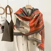 Shawl Outer Match Korean Style All-Matching Thick Warm Office Air-Conditioned Room Cloak European Double-Sided Cashmere Scarfs for Women