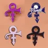 Broches en émail avec symbole Prince, épingle à revers, violet, pluie, amour, Badge 3136, 1958 – 2021